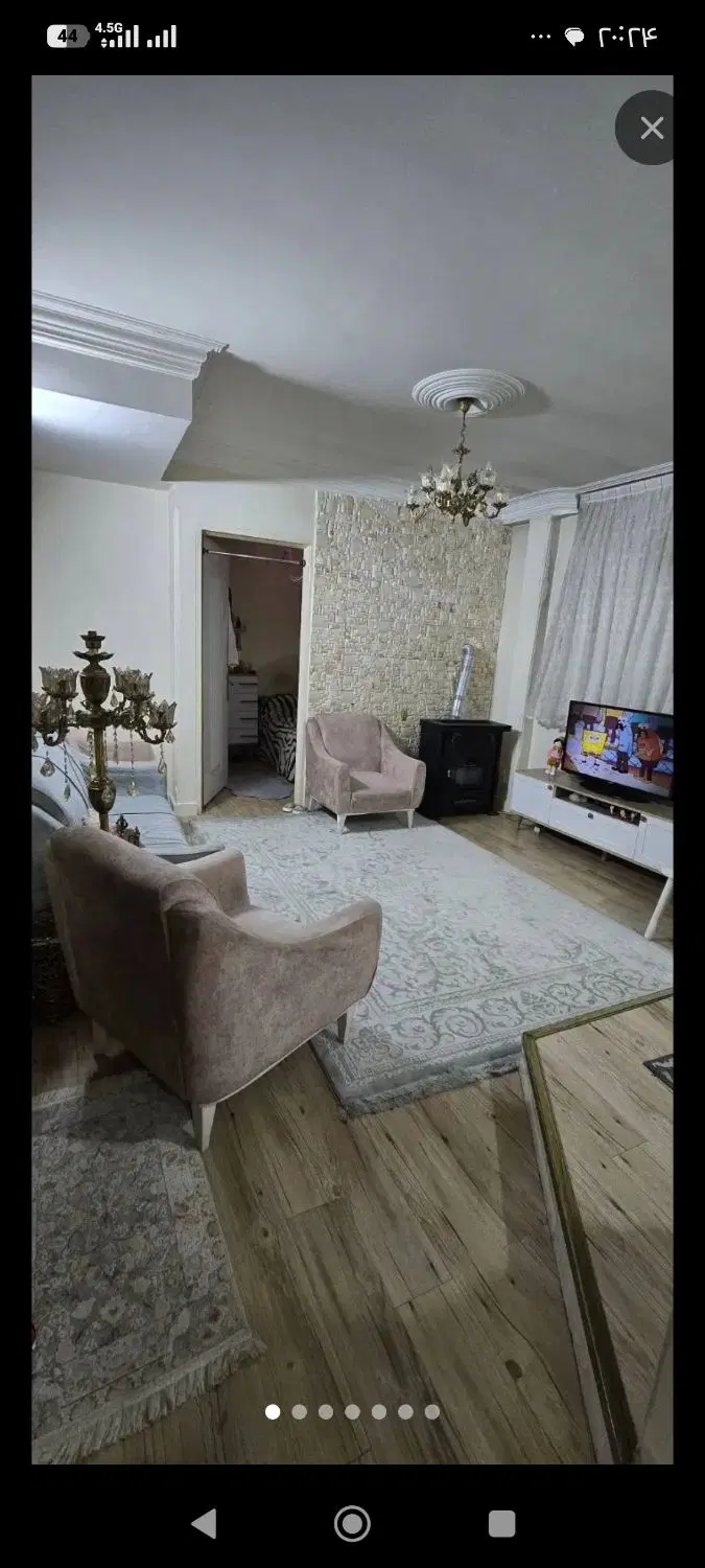 اجاره آپارتمان ۵۰متر۲خواب آسانسورانباری قابل تبدیل