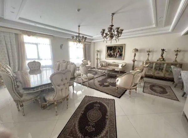 ۱۰۳ متر ۲ خواب سالن پرده خور فول امکانات