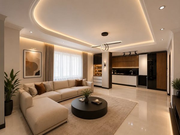 60متر _سالن پرنور و خوش چیدمان +پارکینگ اختصاصی