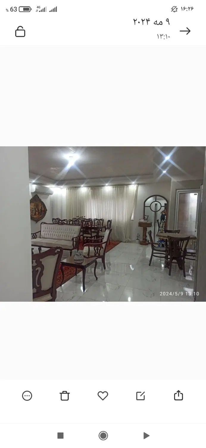 اجاره اپارتمان ۱۰۰متری در شهرک امام