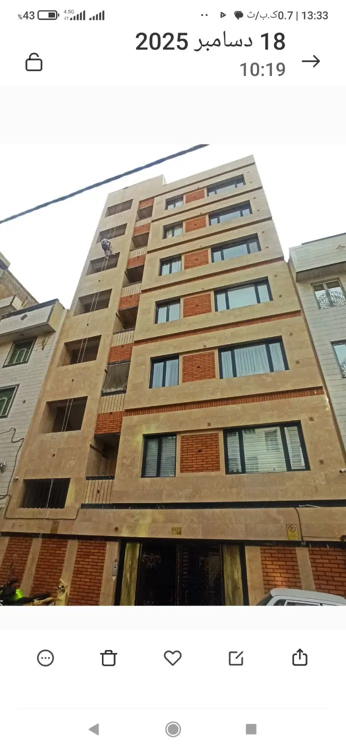 اپارتمان 90متری با پارکینگ و اسانسور نو ساز