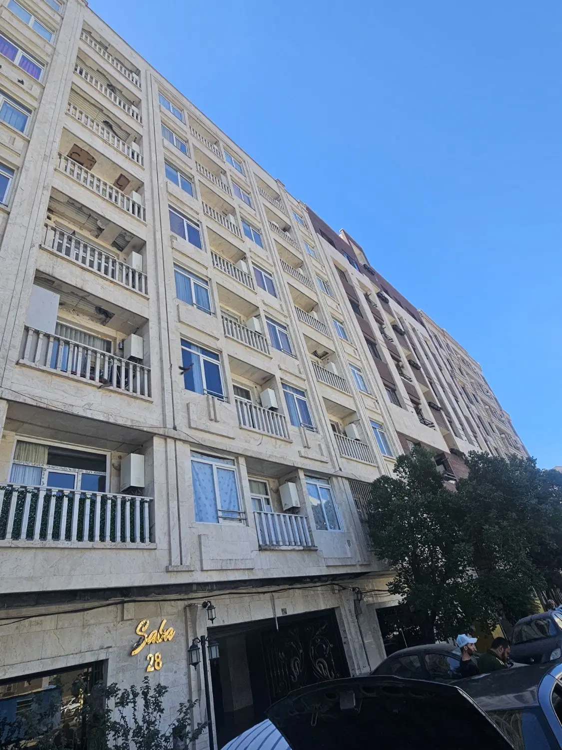 ۷۲ متر تراورتن ۲ پارکینگ سندی تخلیه