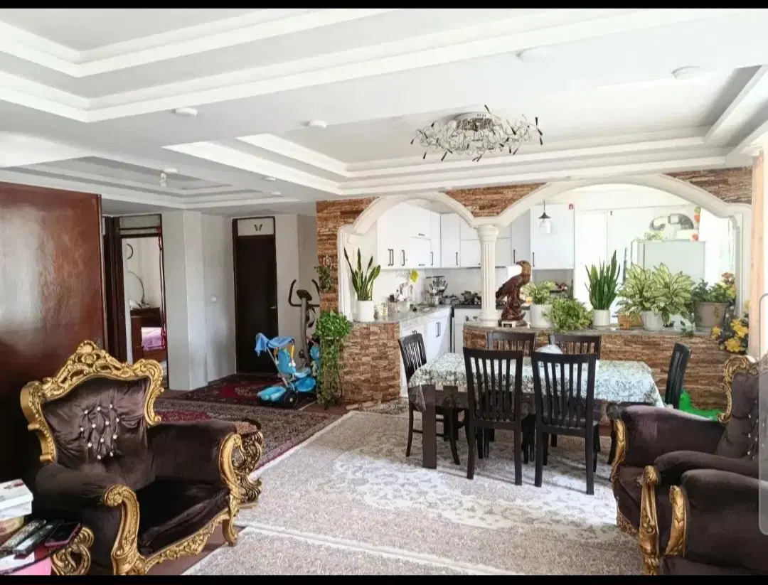 فروش اپارتمان ۱۰۳متری طبقه اول ۲خوابه