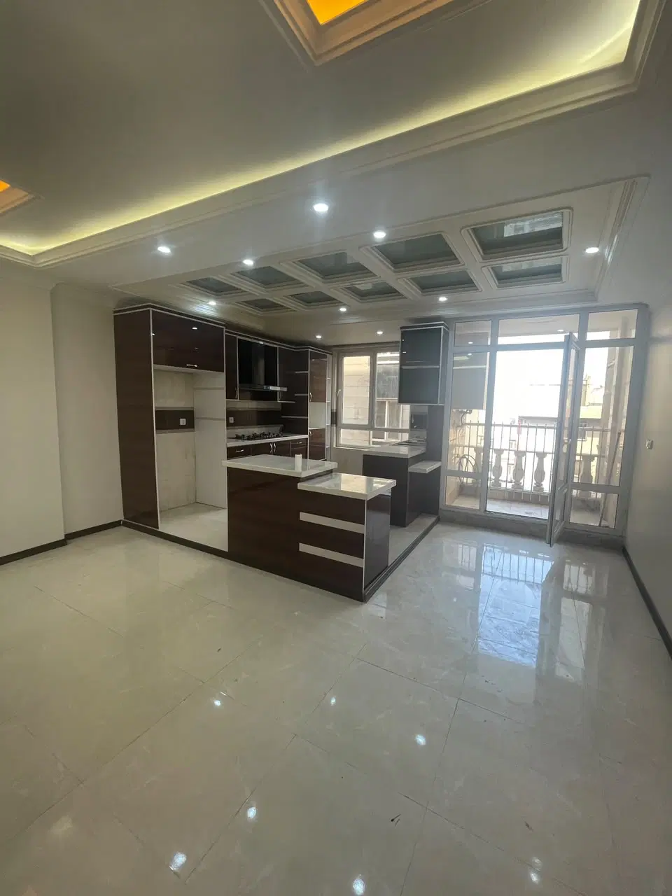آپارتمان 120 دو خواب خوش نقشه
