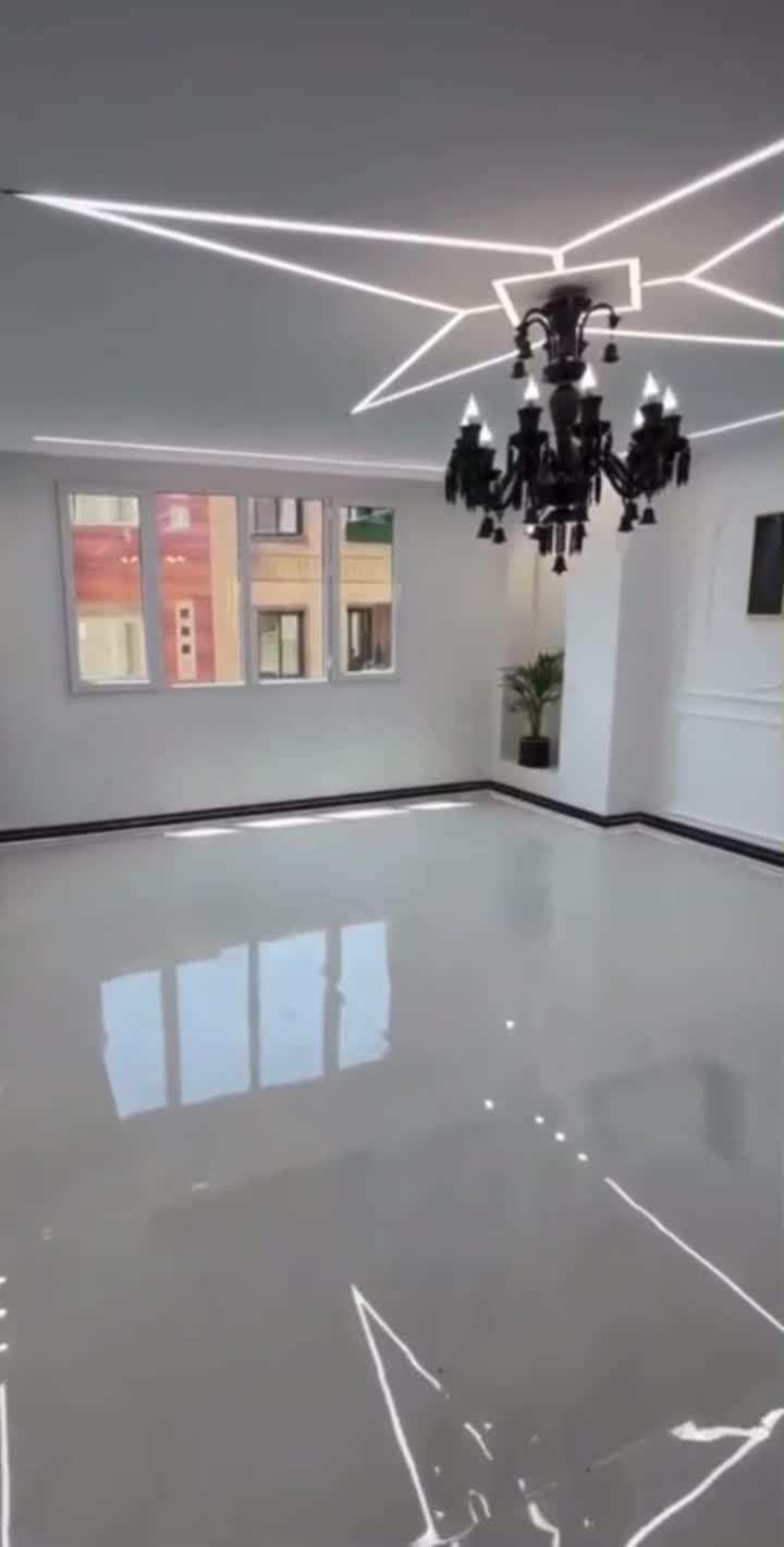 ۷۵ متر دو خواب _فستیوال نقشه_ سالن پرده خور_دیزاین