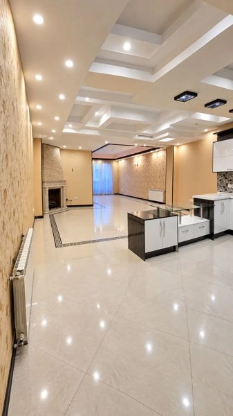 ۱۲۵ متر ۳ خواب ، فول امکانات،۲طرف نور