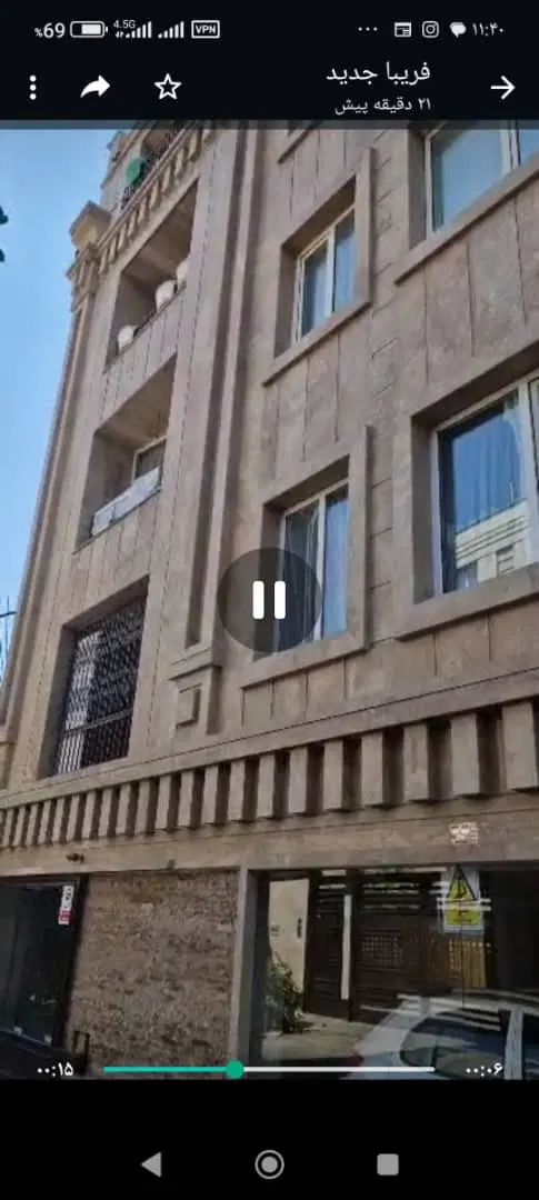 شهران 75متر 2خواب فول امکانات شیک اجاره