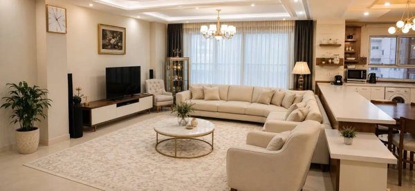 ۱۴۵ متری سه خواب فول امکانات جنت آباد جنوبی