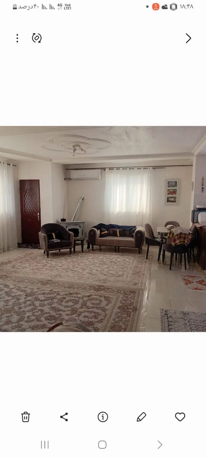 آپارتمان  طبقه ۳ تک واحد  ۲خوابه