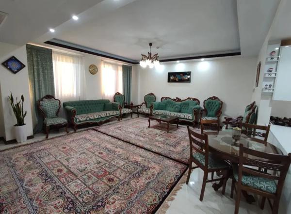 105متر_2خواب_فول امکانات_7ساله_سالن پرده خور