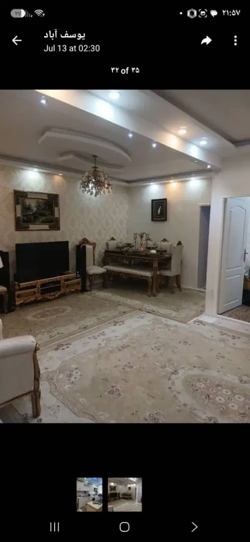 ۸۰ متر دو خواب عالی