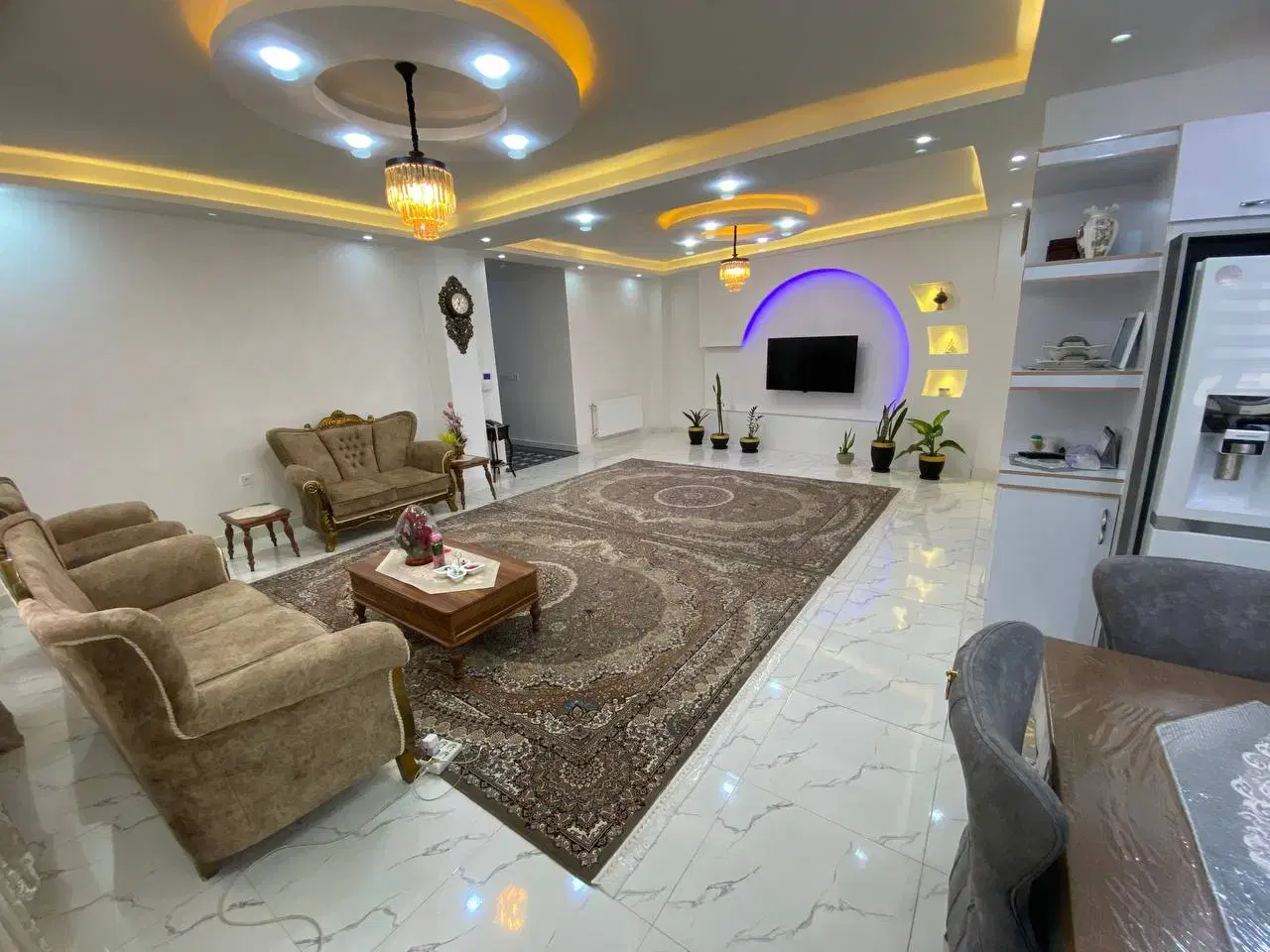 آپارتمان ۱۳۵متری/۳خواب/مناسب تهرانی ها