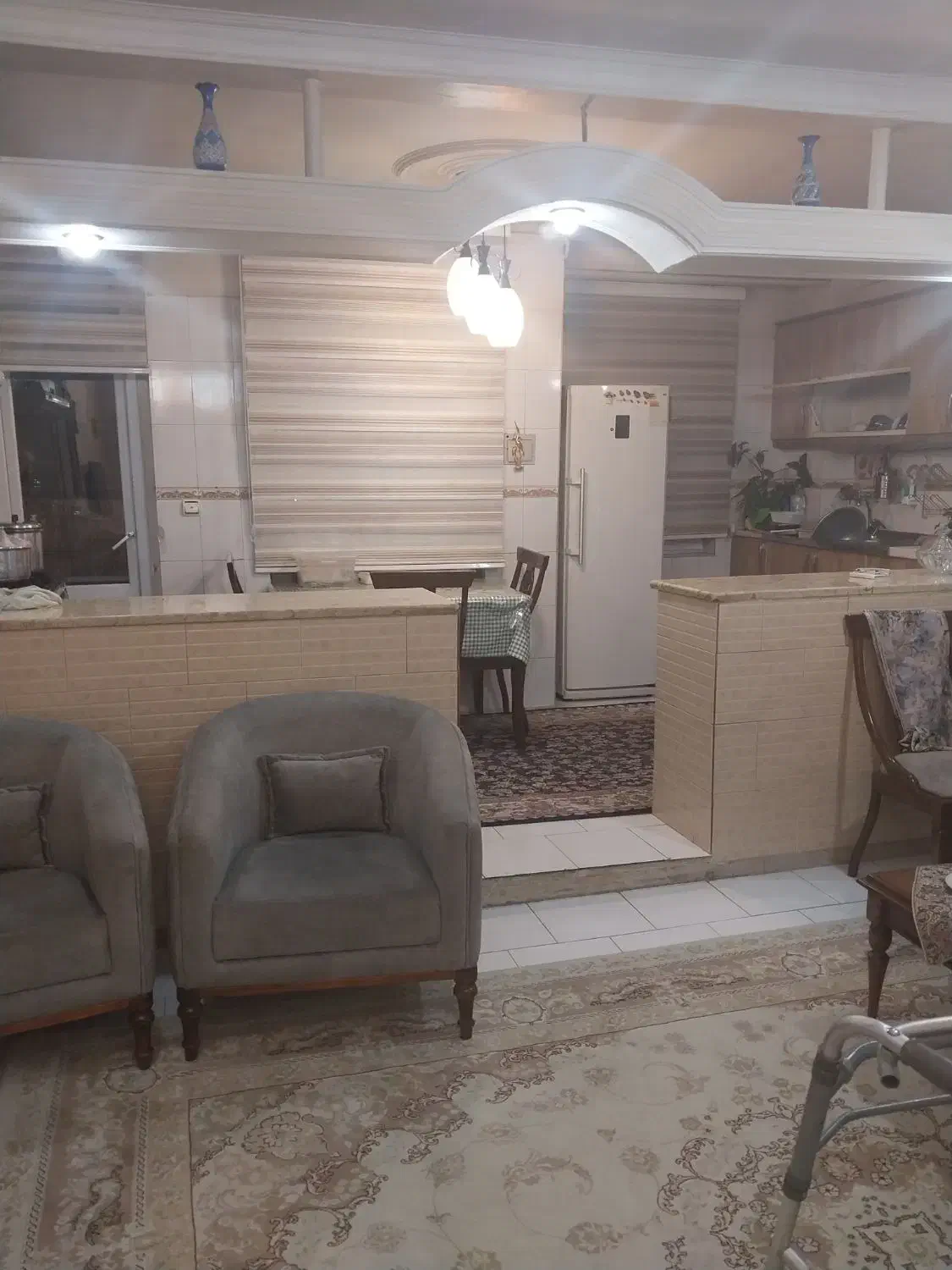 اپارتمان 75برغان جهت تهاتر کوچه نصرآبادی ابادی