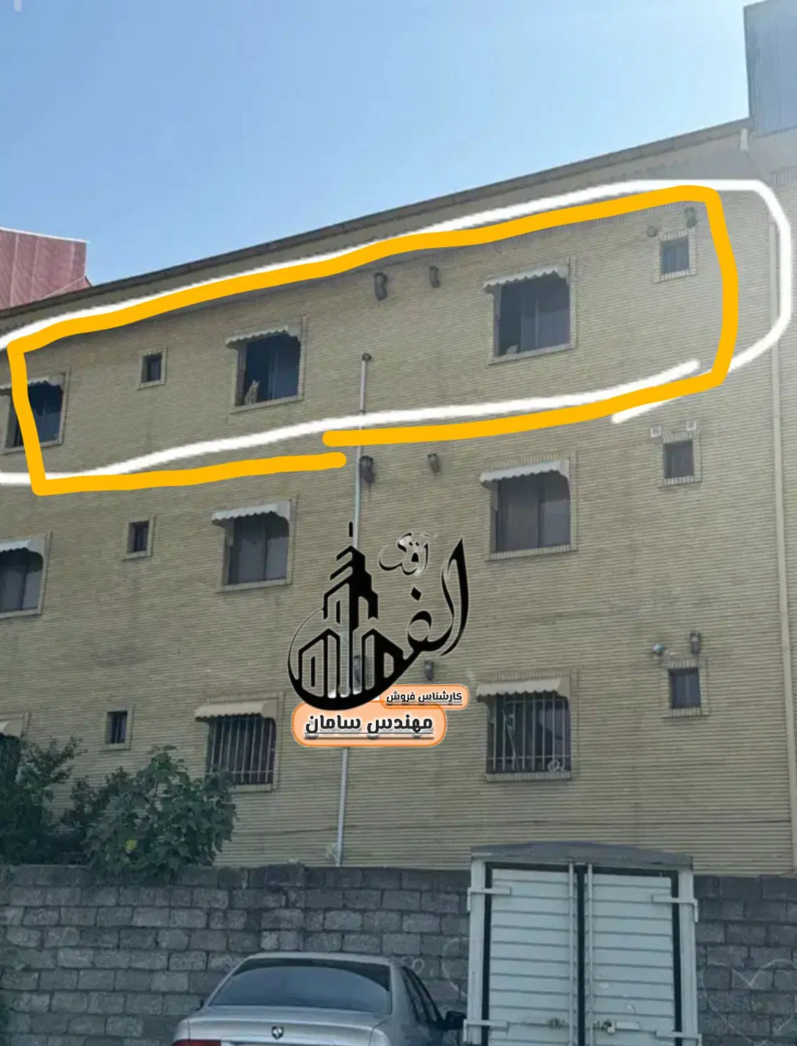 واحد دوخواب 65متری خیابان شهدا بر اصلی قیمت شکاری