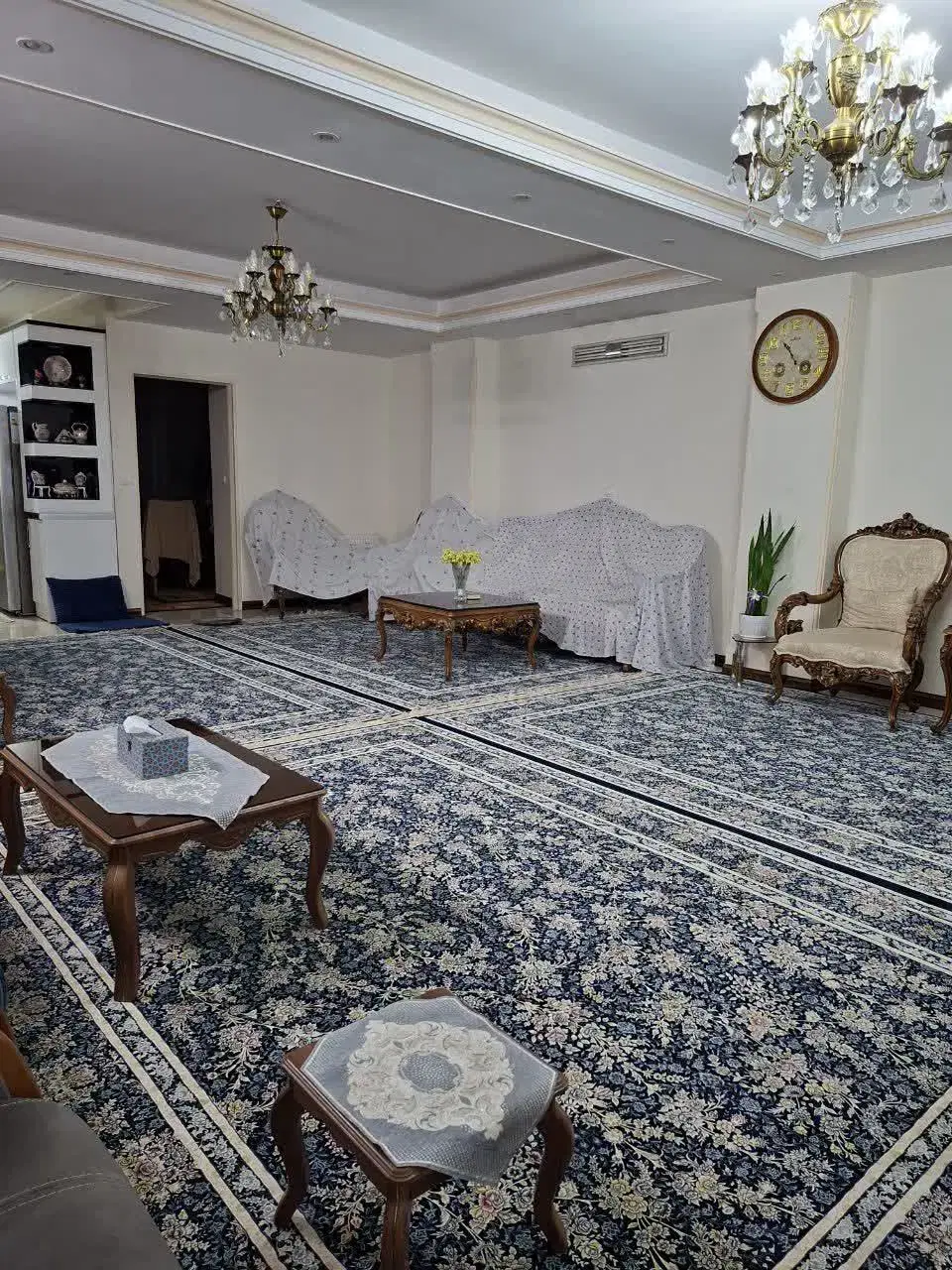 ۱۲۳متر/سه خواب/فول امکانات