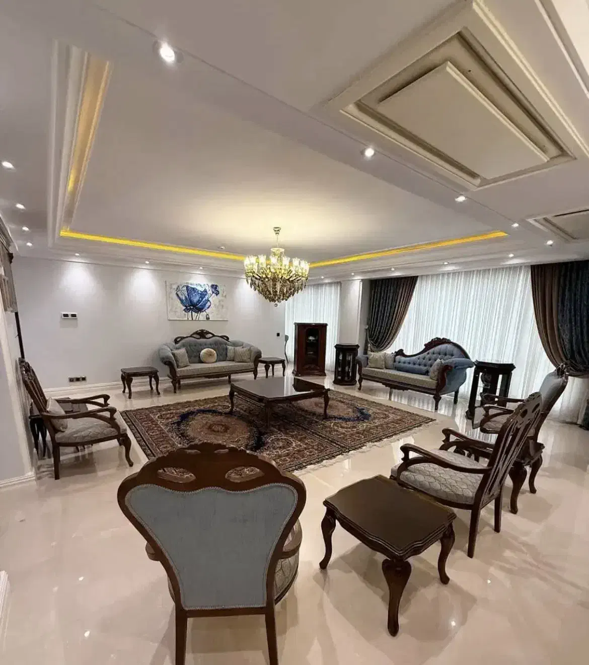 ۱۴۵متر ، ۳خواب ، فول دیزاین شده ، بهترین فرعی