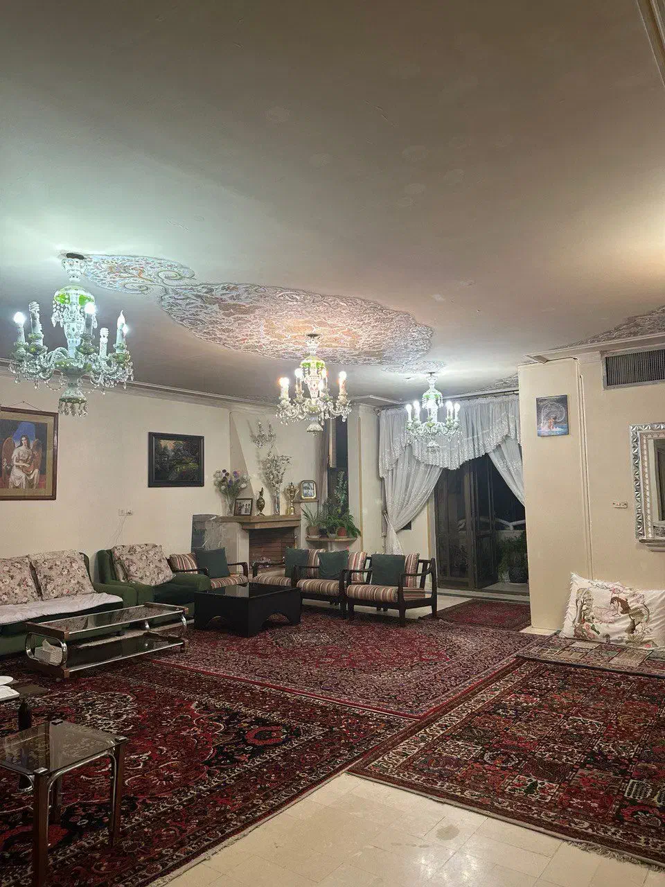 ۱۵۳ متر کاخ سعادت آباد غربی سه کله نور ۳خواب